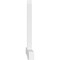 Ekena Millwork Eugene Architectural Grade PVC Gable Bracket, 84"W x 49"H x 4"D x 6"F, 14/12 Pitch GBP084X49X0406EUG00 - alternate 2